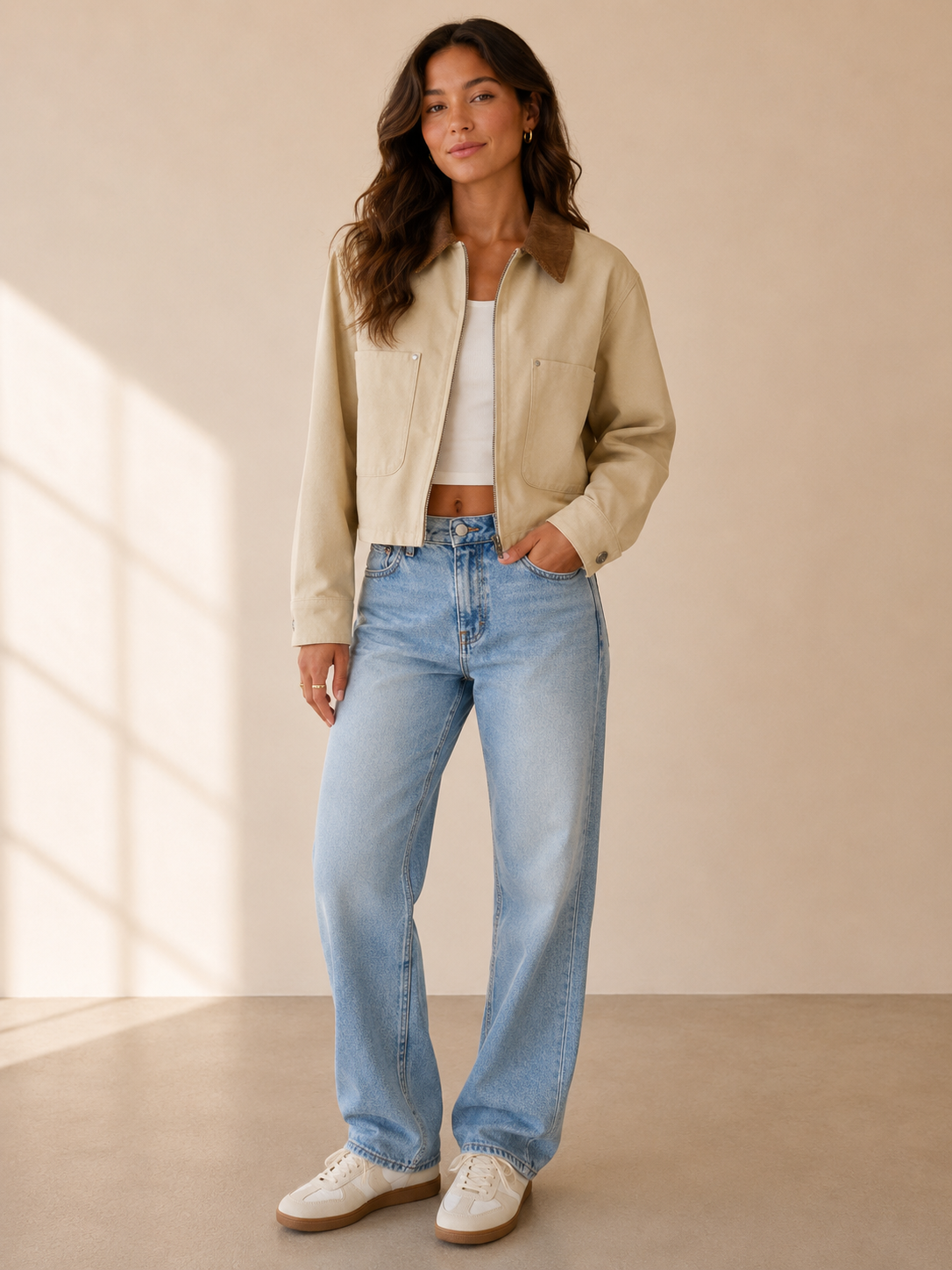 Natural Tan Laurel Jacket