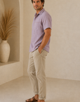 Lavender Classic Stretch Selvage Shirt