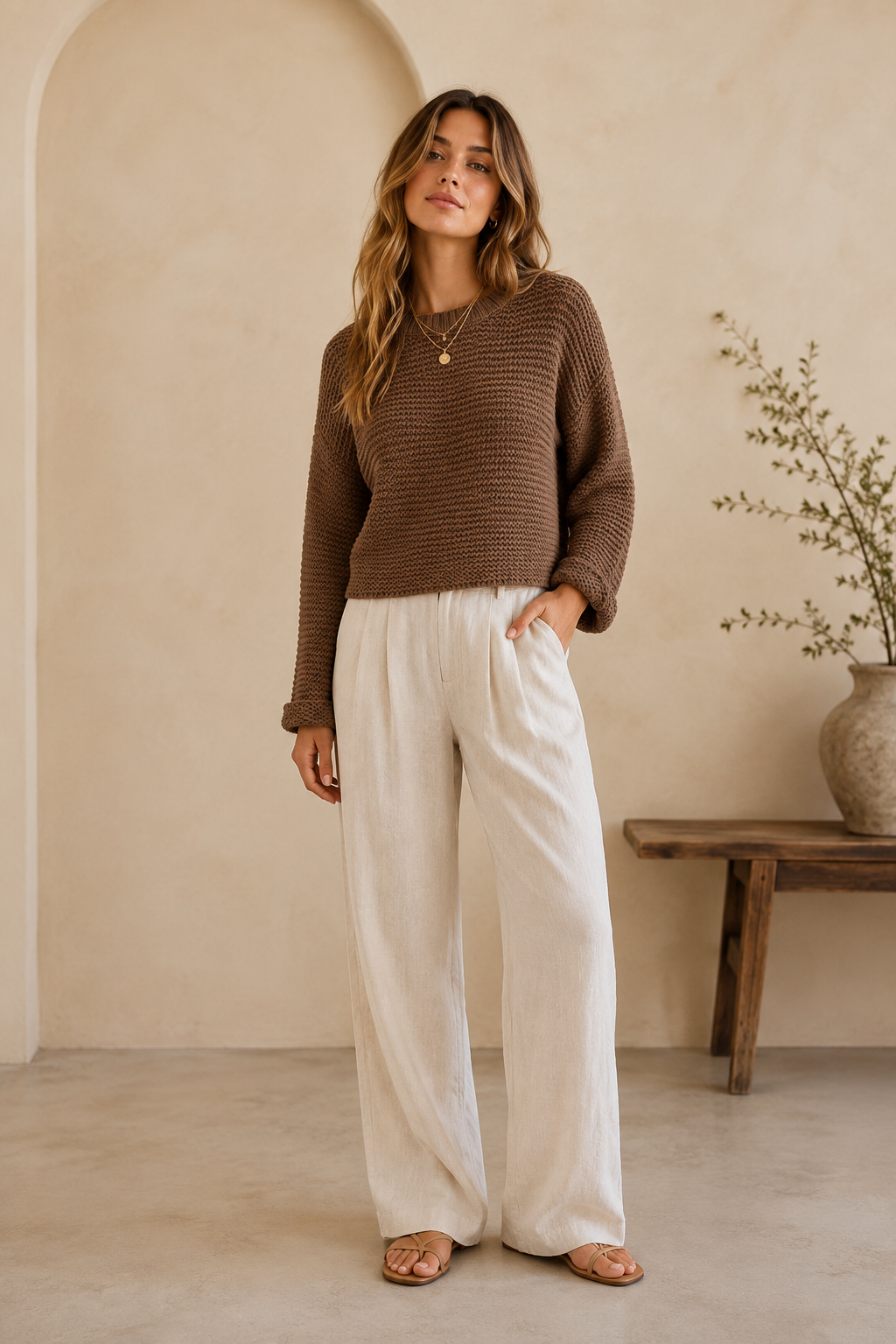 Chocolate Willa Sweater