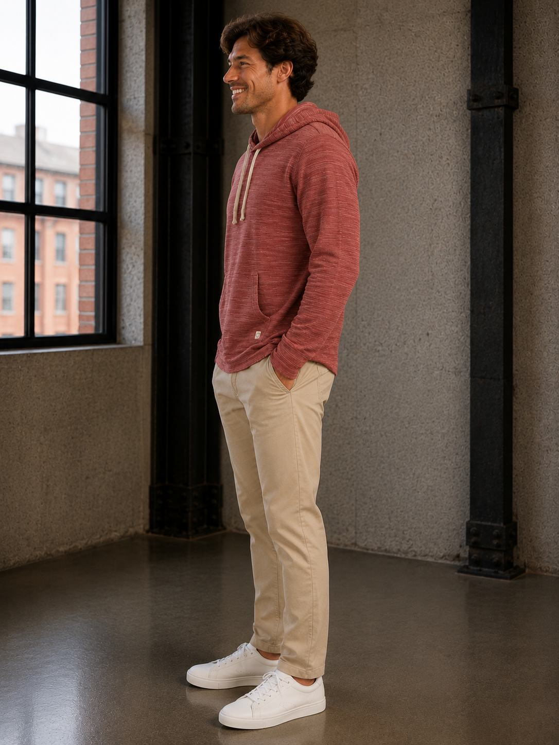 Portola Beach Withered Rose Hoodie