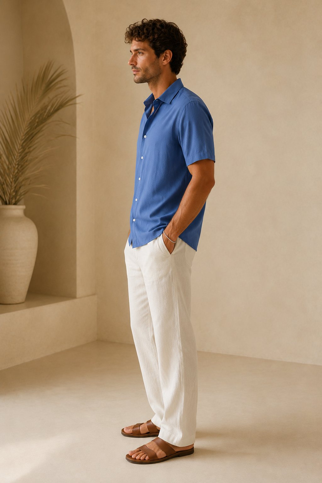 Coastal Fjord Halyard SS Dress Shirt