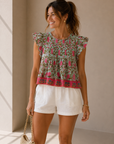 Mint Flutter Tee