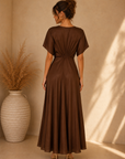 Espresso Chantel Maxi Dress - FD9198-B