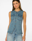 Vintage Havana Ideline Denim Vest