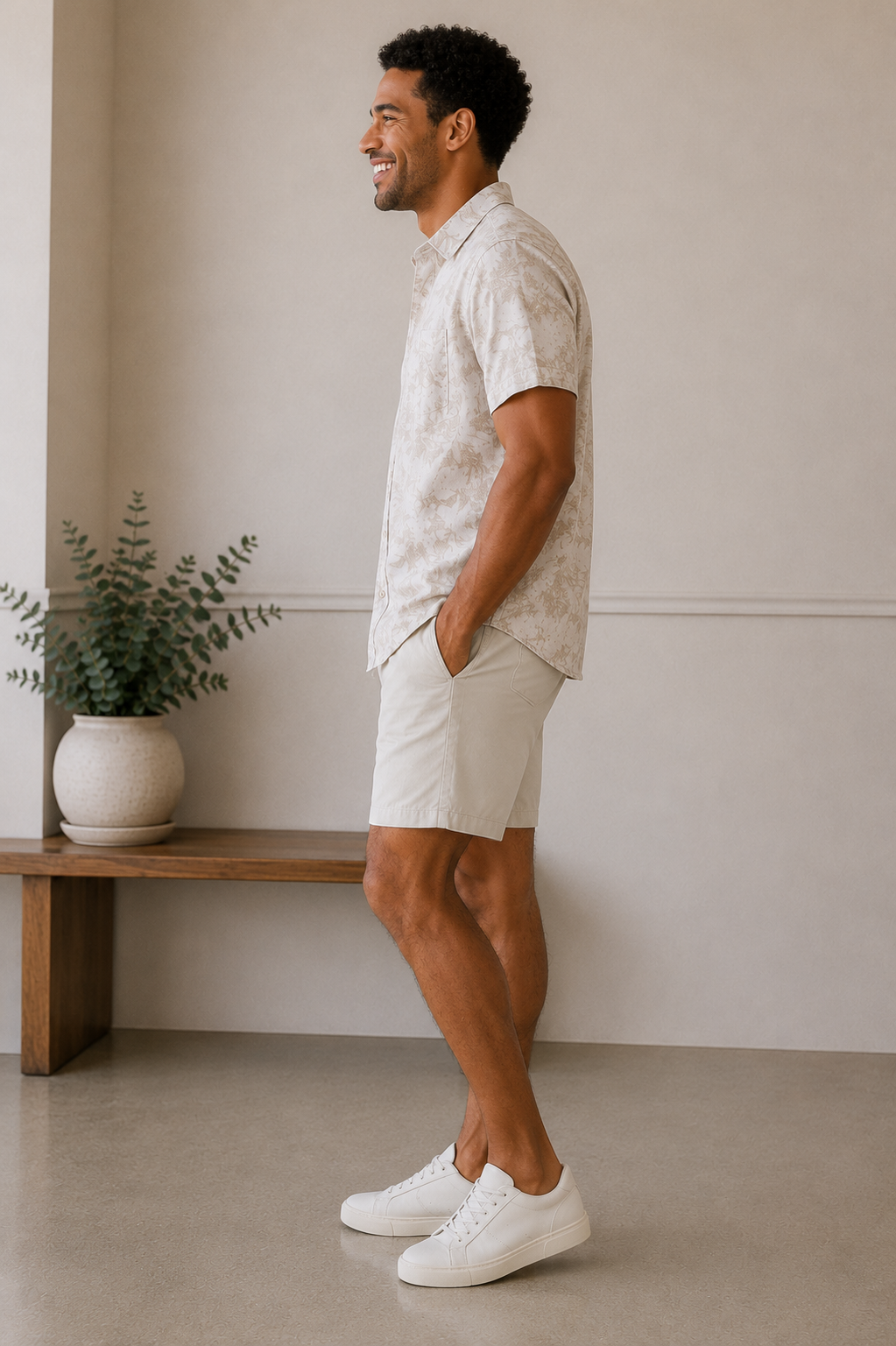 Sand Silas Short Sleeve Shirt