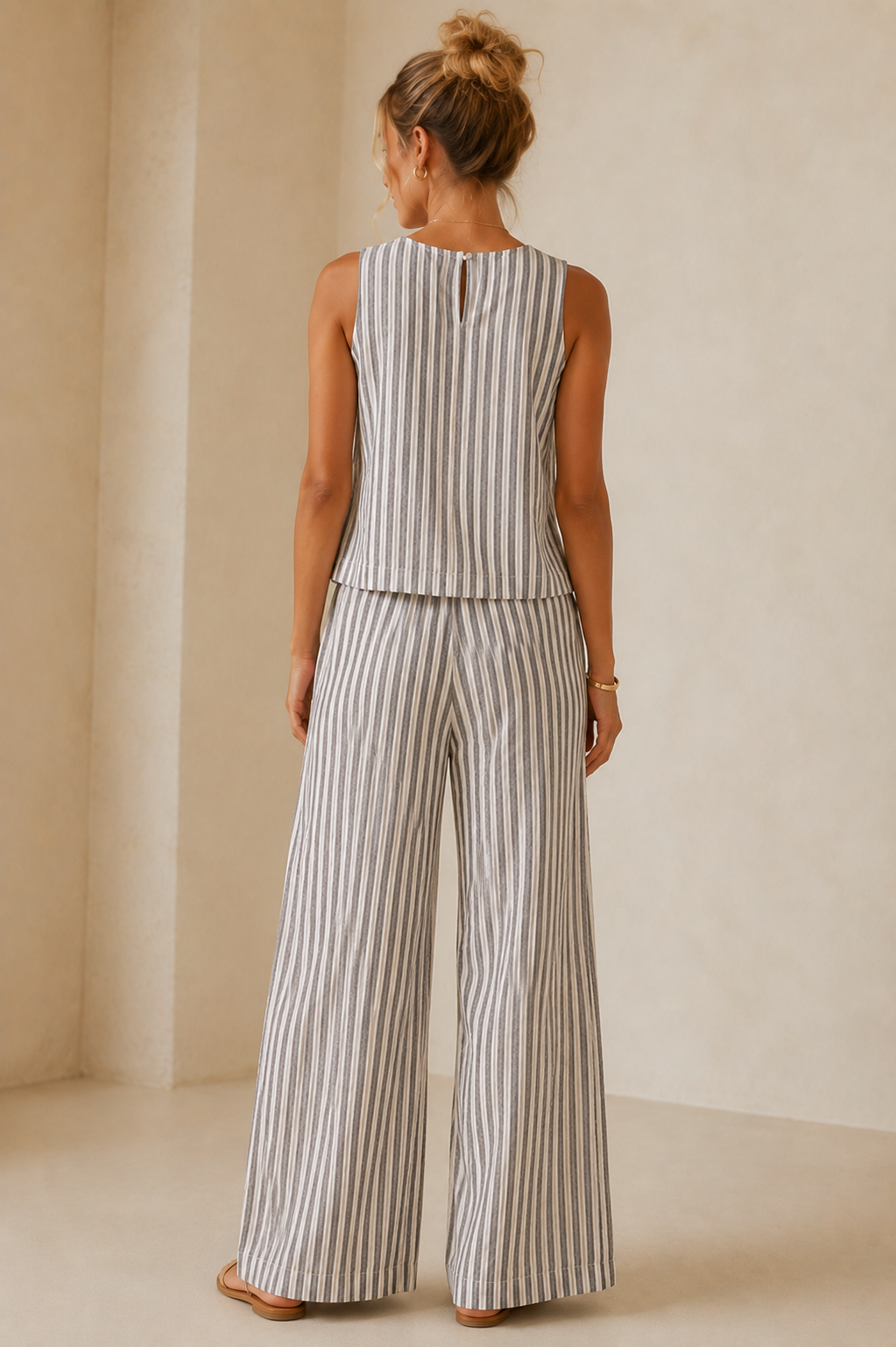 Eclipse Sloane Knit Striped Top