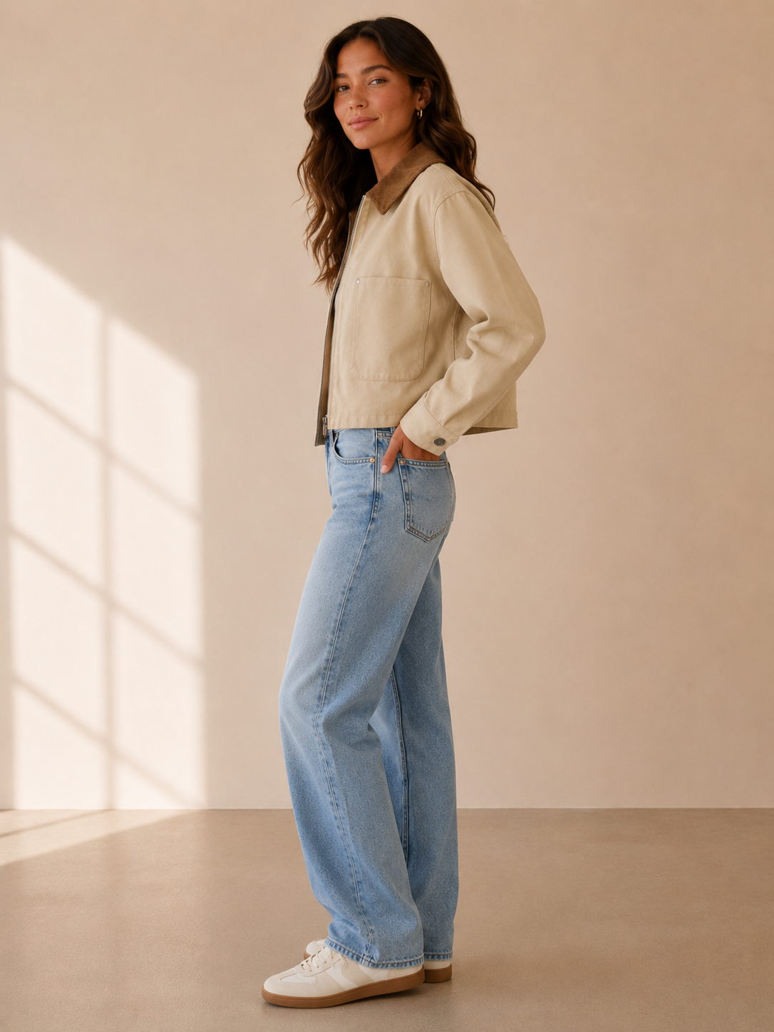 Natural Tan Laurel Jacket