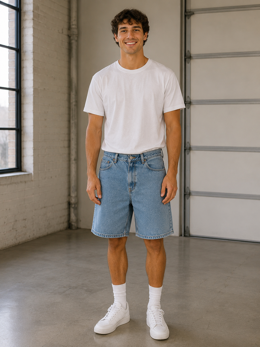 Worn Indigo Toby Denim Short