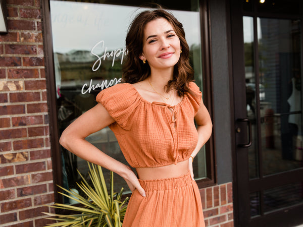 Tan Enderlin Top