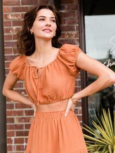 Tan Enderlin Top