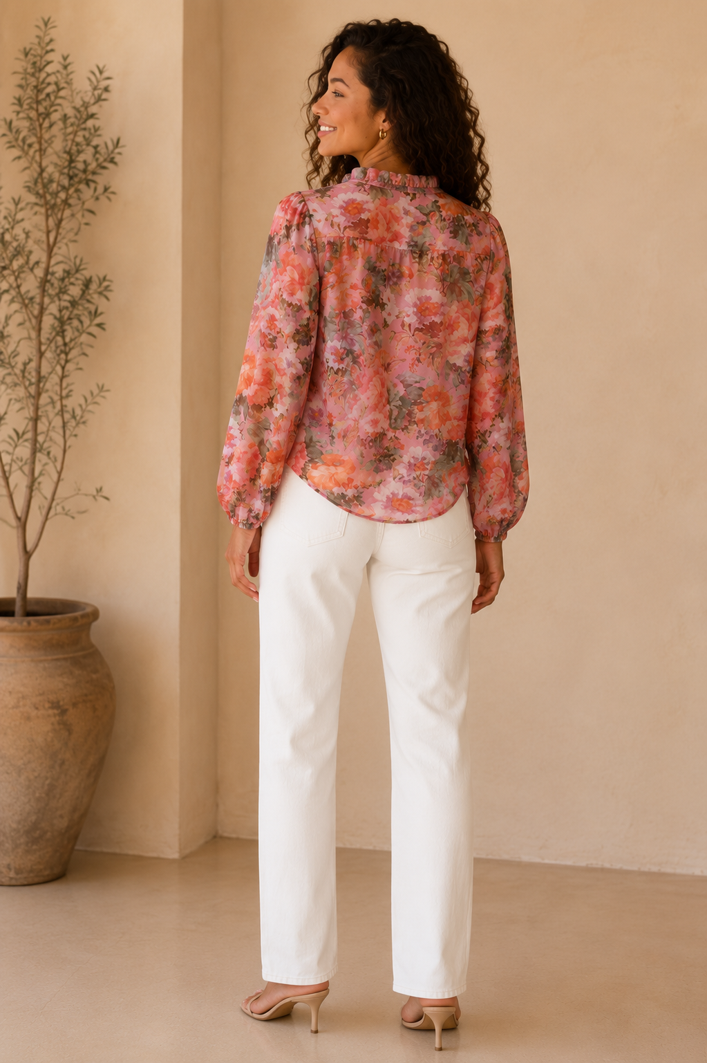 Rose Lavender Sofia Top