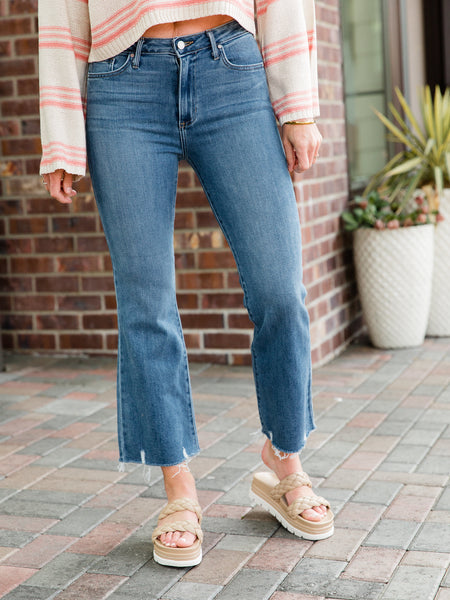 Jackie High Rise Crop Flare