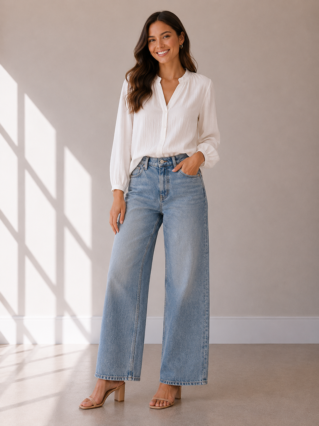 Sweet Dreams Deep Trance Dropped Boyfriend Jeans - OB1929547