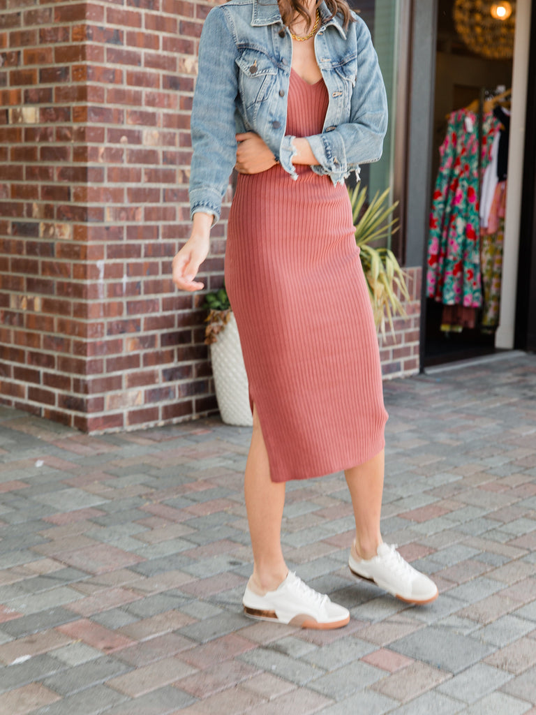 Sienna Sweater Dress – Purpose Boutique