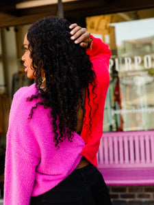 Magenta Back At It Top