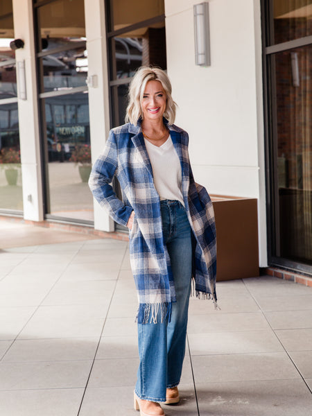 Cadet Blue Yeni Coat