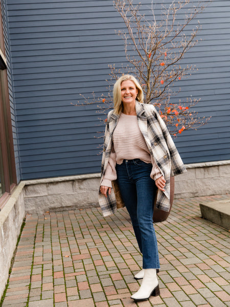 Eliza Plaid Jacket
