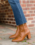 Tan Desirable Leather Boots