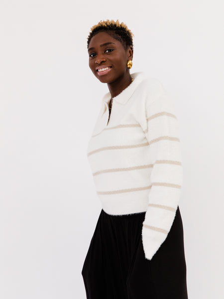 Sandstone Monique Stripe Sweater
