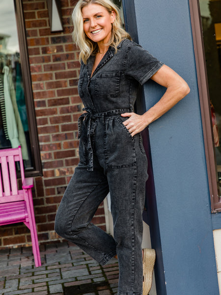 Black Kenly Jumpsuit