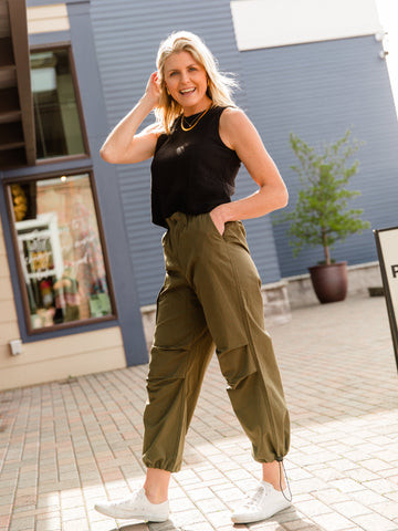 Olive Possible Pants