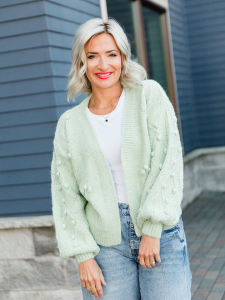 Mint Harbor Cardigan