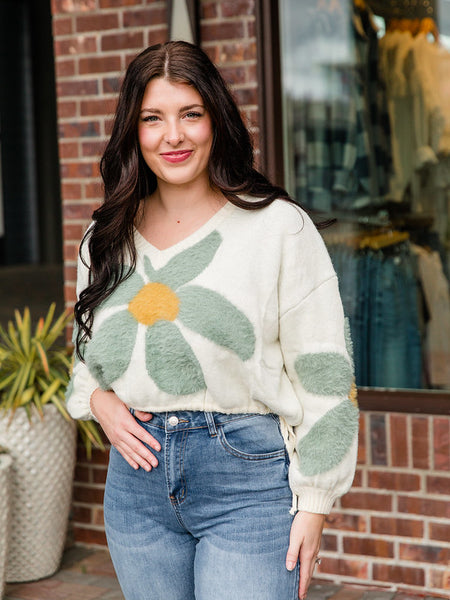 Ivory & Sage Sean Sweater