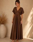 Espresso Chantel Maxi Dress - FD9198-B