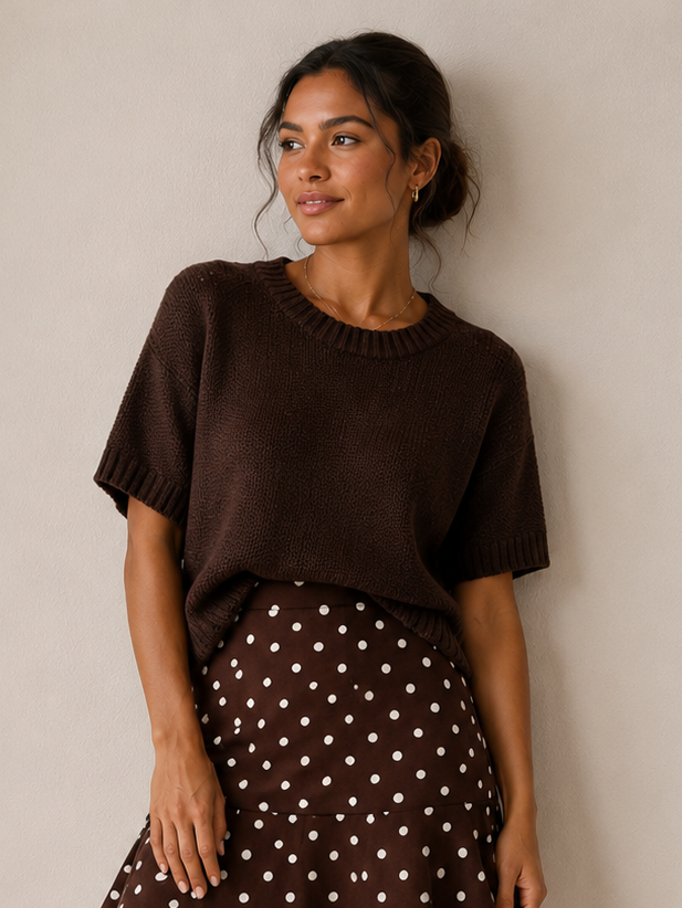 Brown Hannah Top