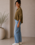 Olive Bath Sweater