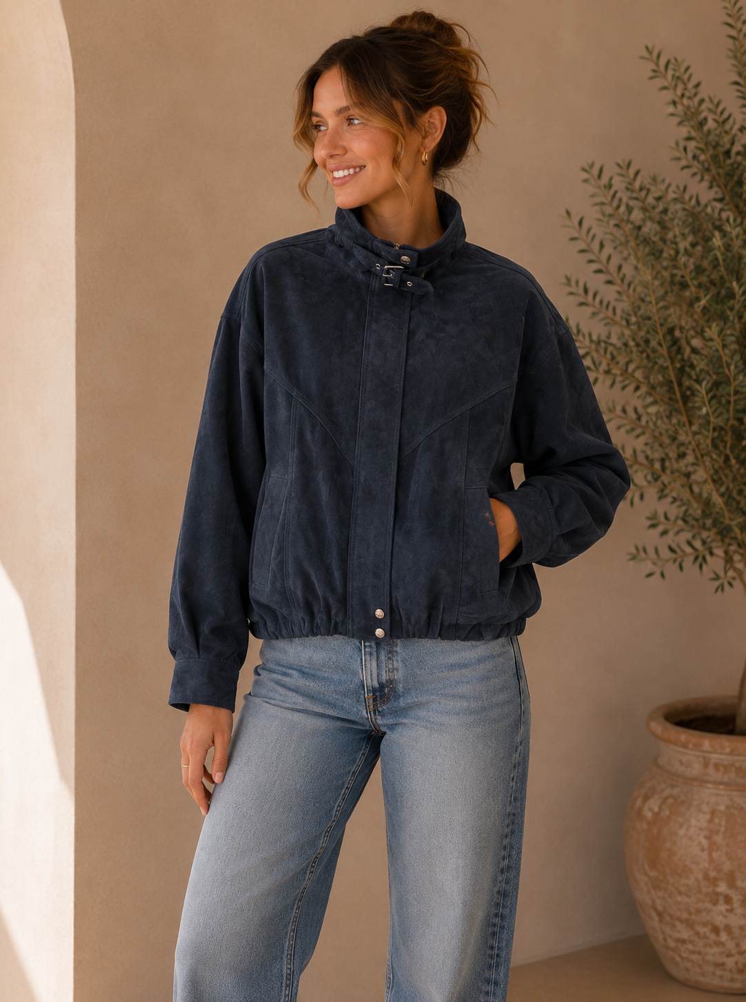 Navy Midnight Drift Jacket