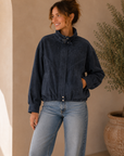 Navy Midnight Drift Jacket