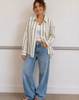 Navy & Cobalt Gisele Top