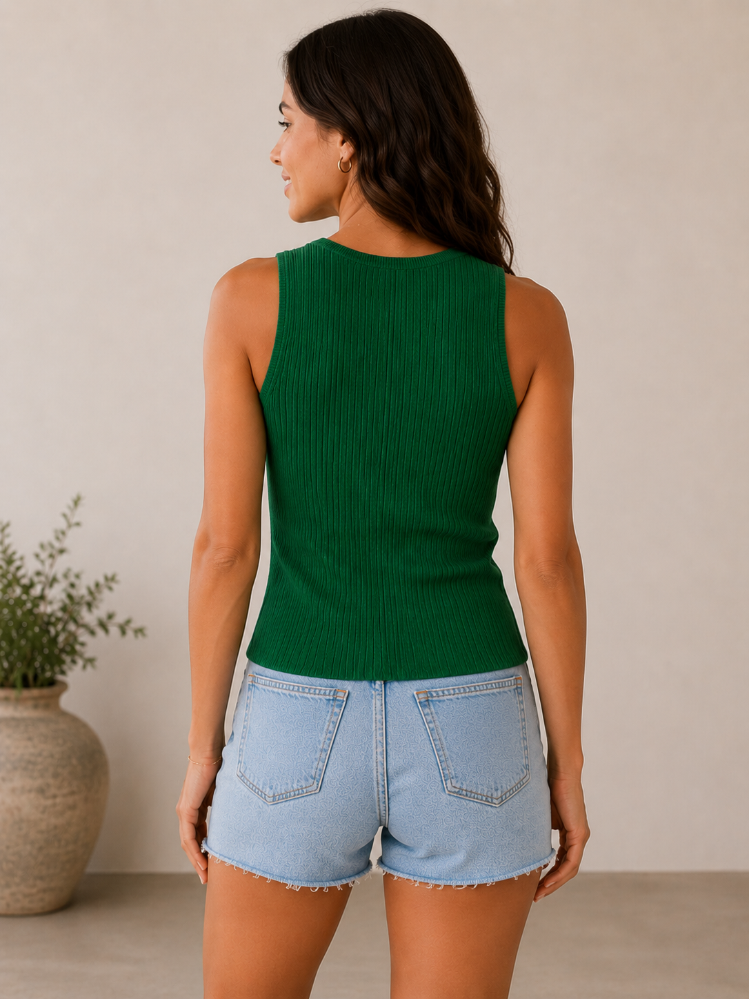 Jade Aspen Textured Top