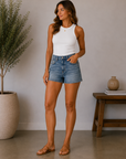 Hidden Gem Aoki High Rise A-Line Short