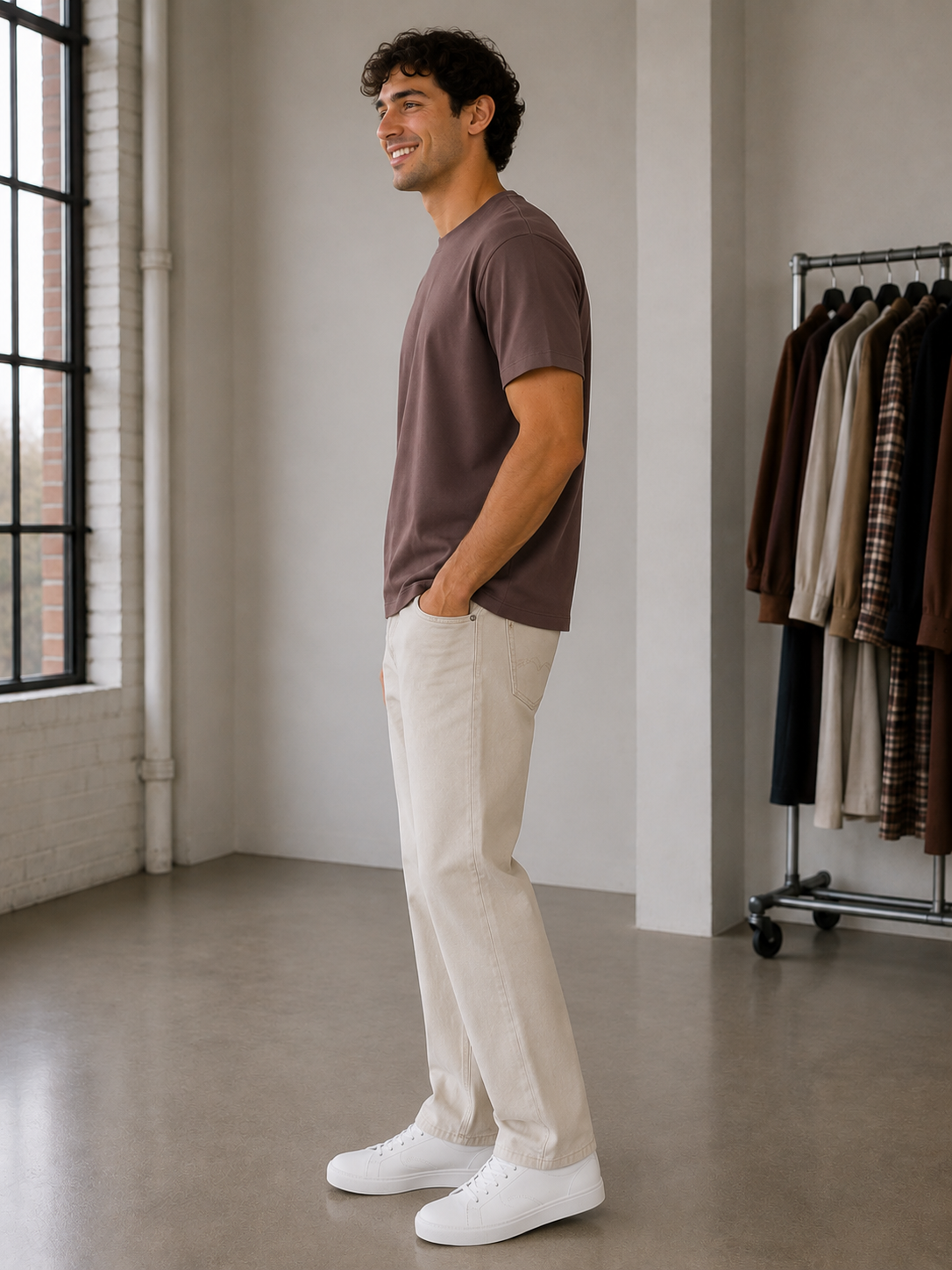 Bordeaux Rev Short Sleeve Tee