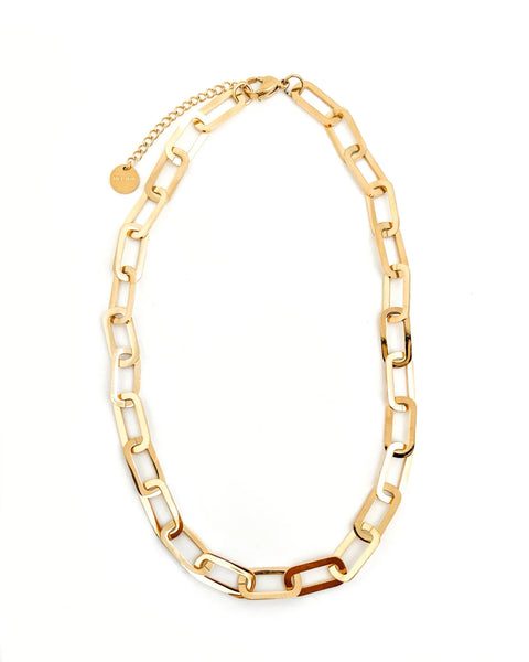 Celia Paper Clip Chain Necklace