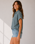 Aqua Steel Benny Shirt