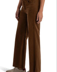 Chocolate Meg High Rise Wide Straight Leg