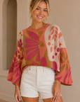 Coral Kiss Combo Mia Pullover