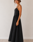 Black Marguerite Dress