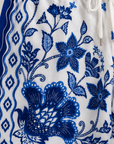 White & Blue Raelyn Shorts