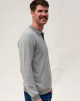 Vetiver/Ivory  Liam Sweater Polo