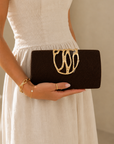 Chocolate Verona Clutch