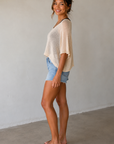 Natural Margot Top