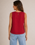 Tomato Joanne Sleeveless Crop Top