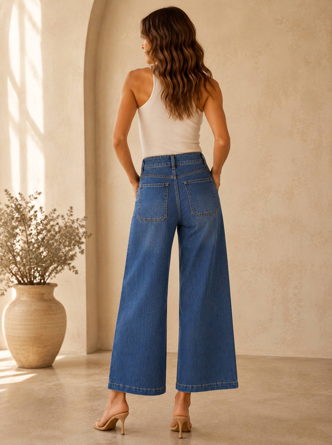 Affectionately Jodi High Rise Straight Leg