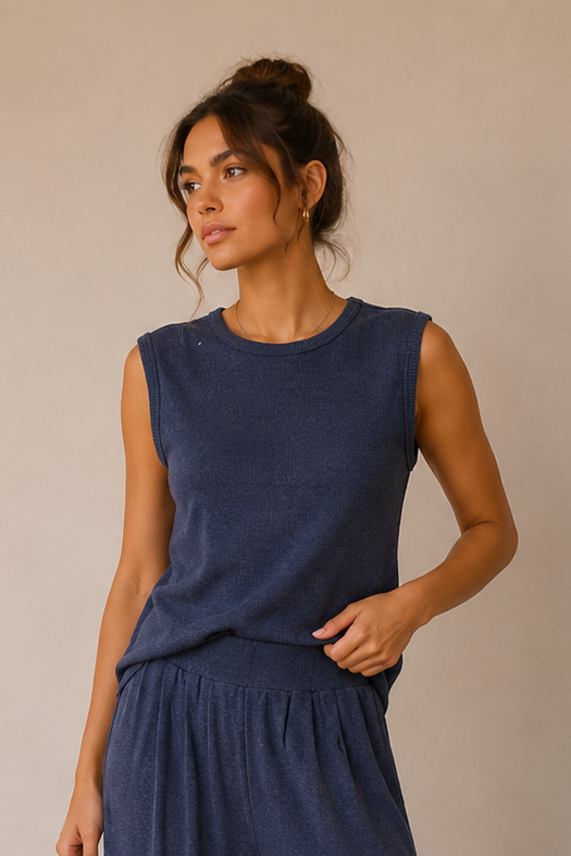 Navy Joella Tank