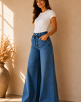 Denim Belen Wide Leg Jeans