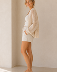 Beige Presley Cardigan